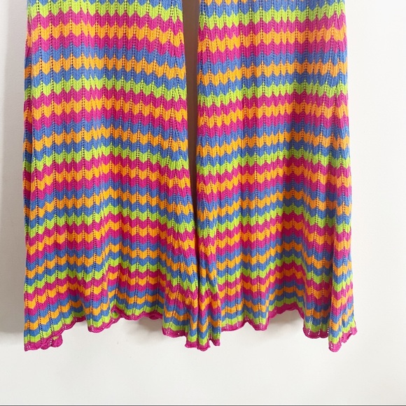 Show me your Mumu Susie Flare Leg Pants in Paradise Island Knit Size XS - Picture 6 of 11